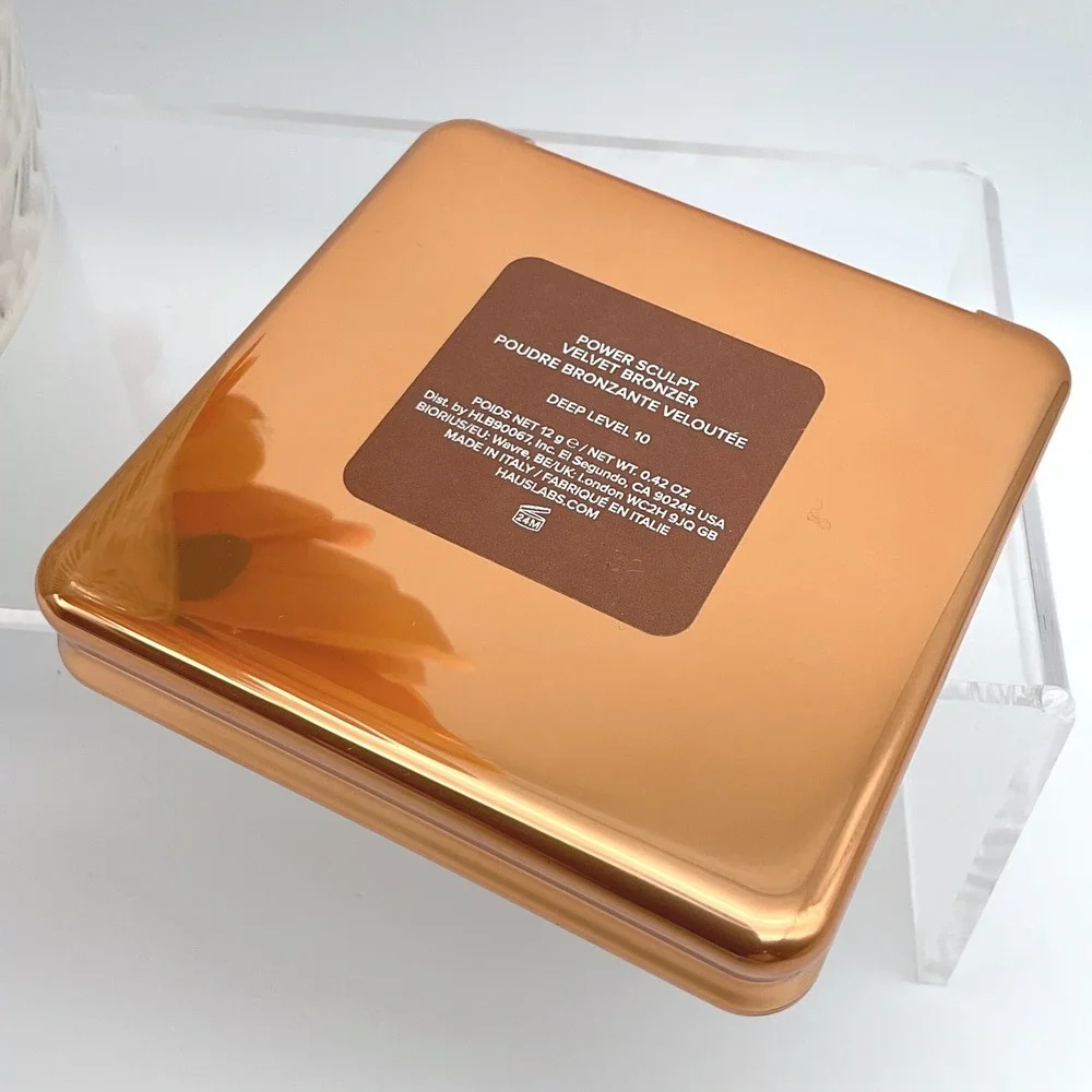 Haus Labs Power Sculpt Velvet Bronzer Deep Level 10 Lady Gaga‎ Talc-Free 12g